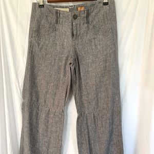 Linen pants by Anthropologie